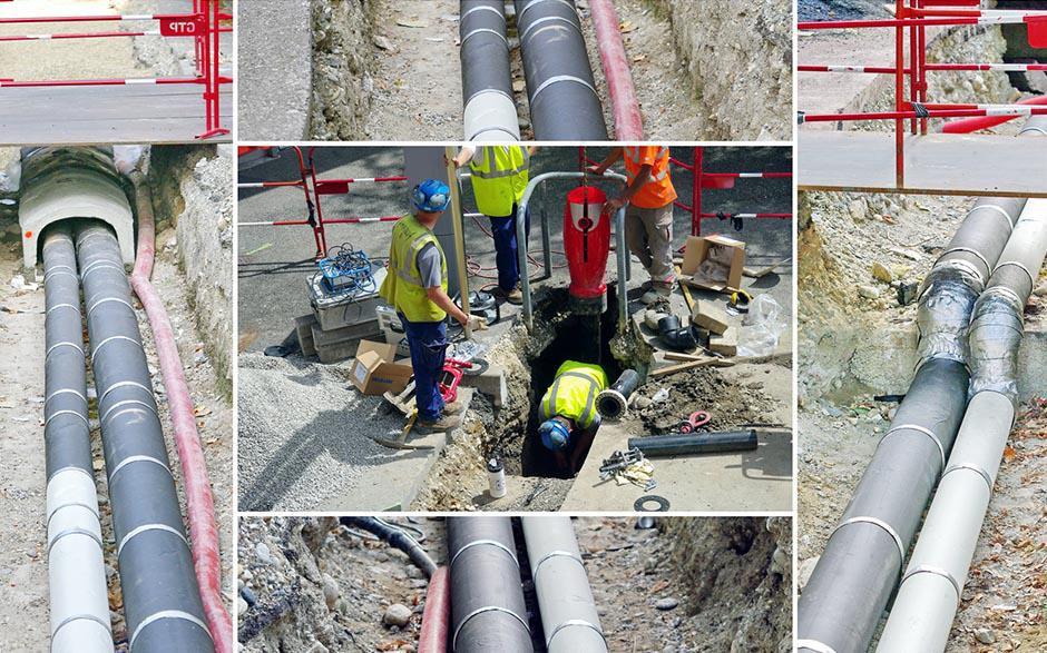 travaux assainissement Rubelles