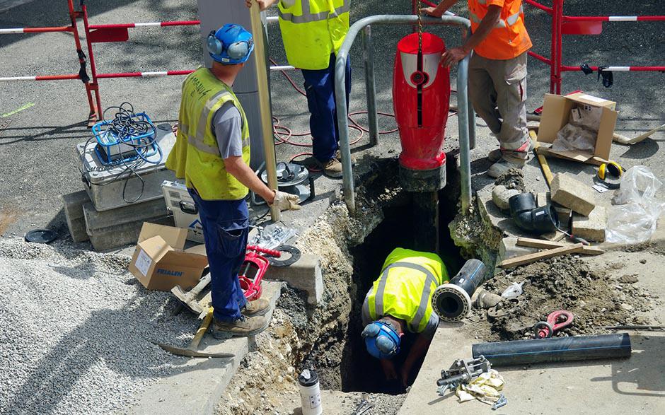 travaux assainissement Rubelles